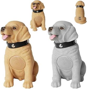 Trade Shop Altavoz Inal&aacute;mbrico Bluetooth Con Forma De Perro Speacker Radio Est&eacute;reo Port&aacute;til