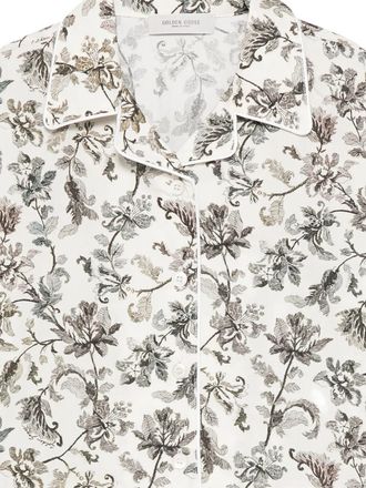 Golden Goose Kids Journey Floral Shirt Ss26 Ch