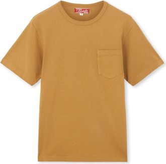 Fortela Tubejp Cotton Chest Pocket T-Shirt in Camel at Nordstrom, Size Medium