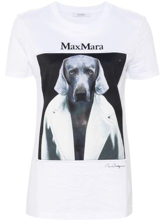 Max Mara Cipria T-shirt - women - Cotton - S - White