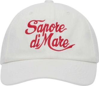 MC2 Saint Barth Default Title - Heren - Petten - Wit - ONE Size - Katoen - Accessoires