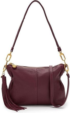 Hobo Kori Crossbody Cross Body Womens Handbags Mulberry Glaze, Cotton/Leather