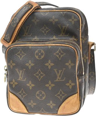 Louis Vuitton Amazone Monogram Canvas Brown Canvas Handbag (Pre-Owned)