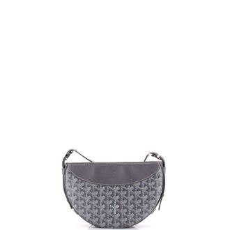 Goyard Hirondelle Shoulder Bag Coated Canvas and Leather