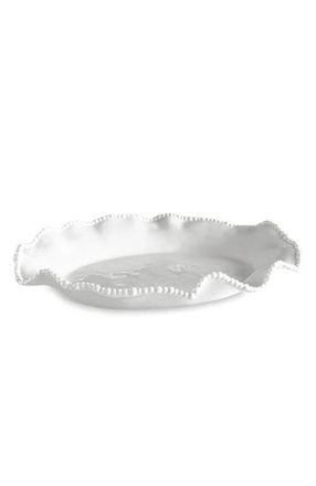 Beatriz Ball Vida Alegria Oval Platter in White at Nordstrom