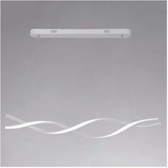 Trade Shop Trade Shop Traesio - Trade Shop - Apoyos Led 48w Spirale Ondulato Vortic Intrecciato Luce 6500k 32491