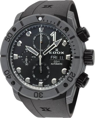 Edox Mens CO-1 45mm Automatic Watch