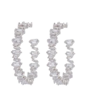 Eyecandy LA Eye Candy La Luxe Collection Cz Cindy Loop Earrings