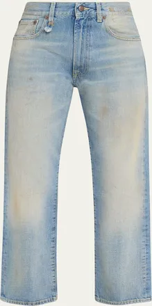 R13 Boyfriend Relaxed Ankle Jeans