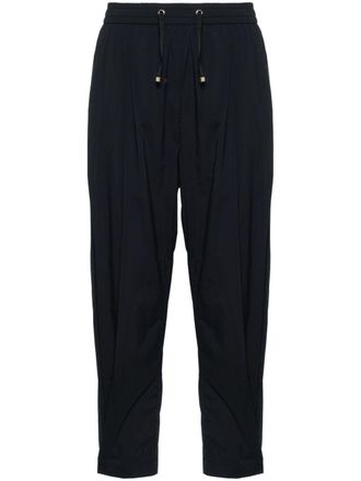 Herno dart-detailing trousers - Black
