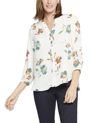 NYDJ Nydj Pintuck Blouse