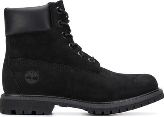 Timberland Premium 15.24 cm Waterdichte Boot - Dames - Veterlaarzen - Zwart - 36 EU - Leer - Schoenen