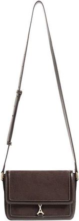 Mani&egrave;re De Voir Suede & Leather Crossbody Bag in Brown at Nordstrom