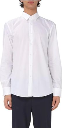 HUGO BOSS Heren, Overhemden, Wit, Maat: 4XL