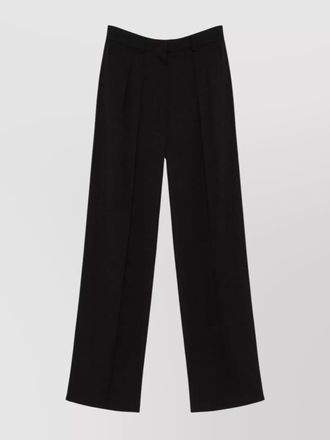Sportmax trousers straight leg wide-leg design