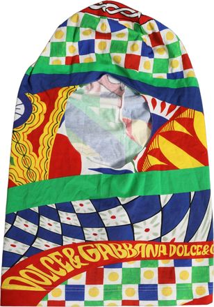 Dolce & Gabbana HAT10096 Carretto Siciliano Balaclava - Multicolor
