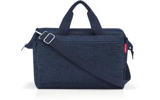 Reisenthel Reisetasche REISENTHEL Allrounder S Pocket Twist Navy, Damen, Gr. B/H/T: 39cm x 16,5cm x 26cm, dunkelblau, Polyester, Taschen Reisetasche