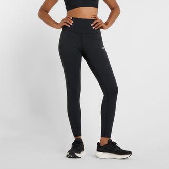 New Balance Lauftights NEW BALANCE NB HARMONY HIGH RISE LEGGING 25, Damen, Gr. XL, N-Gr, schwarz (schwarz (001)), Obermaterial: 78% Polyester, 22% Elasthan, Hosen