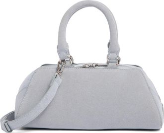 BCBGeneration Faux Suede Barrel Shoulder Bag in Sky Blue at Nordstrom Rack