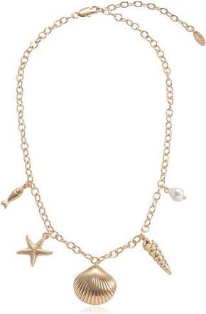 Ettika Seaside Treasures Charm Necklace in Gold at Nordstrom Rack