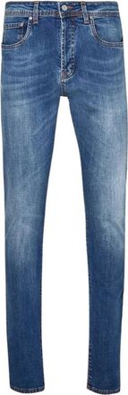 Liu Jo Slim-fit Jeans - Heren - Slim Fit Jeans - Blauw - W28 - Denim - Jeans