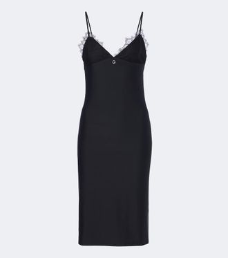 Coperni Vestido lencero con encaje