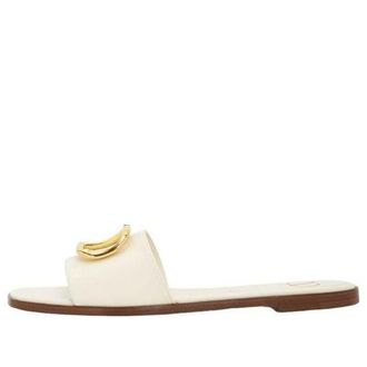 Valentino (WMNS) Valentino SS25 V Logo Signature Slippers Ivory S0BD5DSHI16