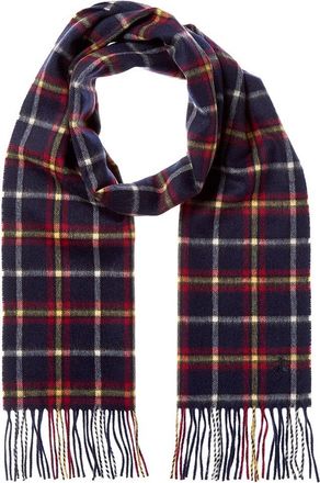 Brooks Brothers Literary Plaid Wool & Cashmere-Blend Scarf