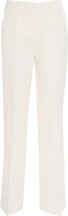 P.A.R.O.S.H. Slim-fit Trousers, female, White, Size: L Raisa Pants