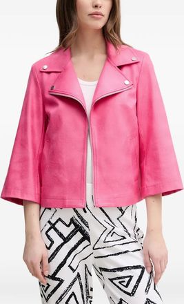 Joseph Ribkoff Giacca con zip - Rosa