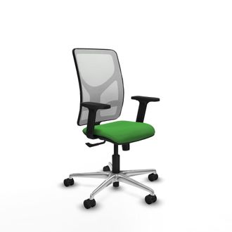 Piqueras y Crespo Silla De Oficina Piqueras Y Crespo Motilla Blanco Soporte Lumbar
