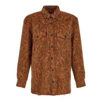 Dries Van Noten Hombre, Camisas, Naranja, Talla: M