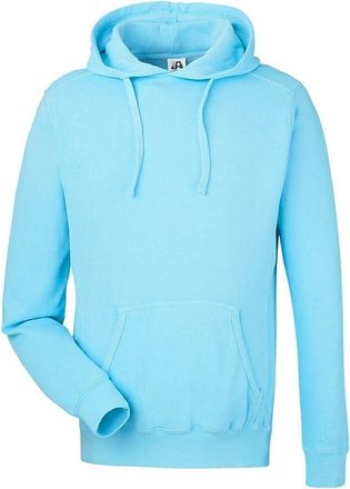J. America Pigment-Dyed Fleece Hooded Sweatshirt