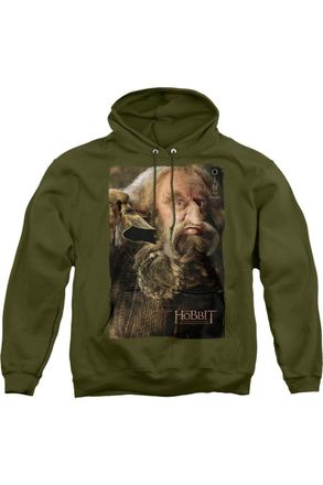 Gildan The Hobbit Oin Adult Pull Over Hoodie / Hooded Sweatshirt