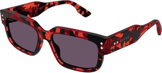 Gucci GG1218S 003 Mens Sunglasses Tortoiseshell Size 56