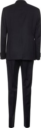 Tagliatore Mens Tuxedo Suit, Virgin Wool, Blue Suits