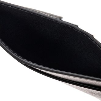 Rick Owens Leather Card Holder, Unisex, Black