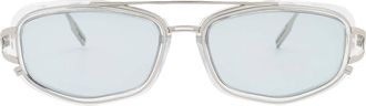Dior NEODIOR S1U Blue Irregular Mens Sunglasses DM40031U 26V 56