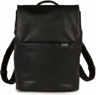 zwei Mademoiselle.M Mr13 Rugzak - Dames - Tassen - Zwart - Maat: ONE Size Leer