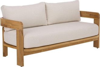 Safavieh Couture Achilles Teak Patio Sofa