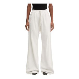 Rick Owens Pantaloni Wide Pusher - - Trousers - Donna - Beige - S