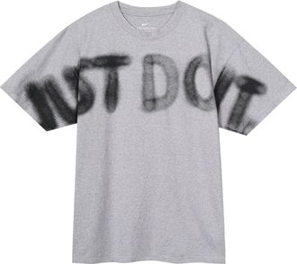 Nike Sportswear JDI Logo Printed TEE Men Grey Light grey CU0131-902