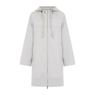 Herno Parkas, female, Gray, Size: L Lightweight Parka Coat