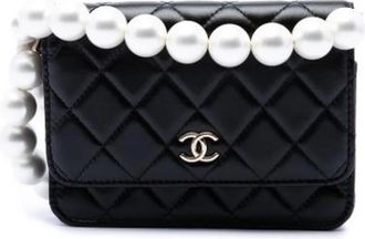 Chanel Pre-owned Crossbody Bag - Dames - Vintage Handtas - Zwart - ONE Size - Leer - Vintage