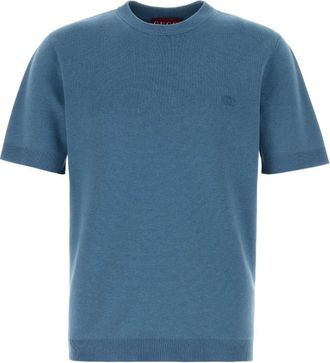 Gucci Blue Crew Neck T-Shirt