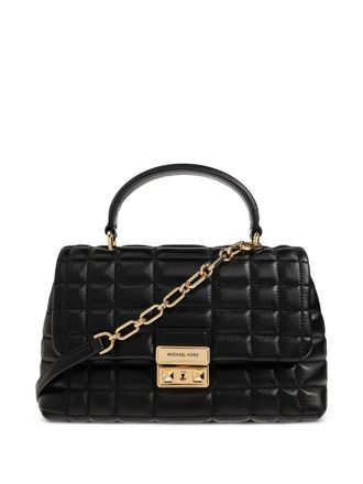 Michael Michael Kors Tribeca quilted crossbody bag - women - Lamb Skin - One Size - Black