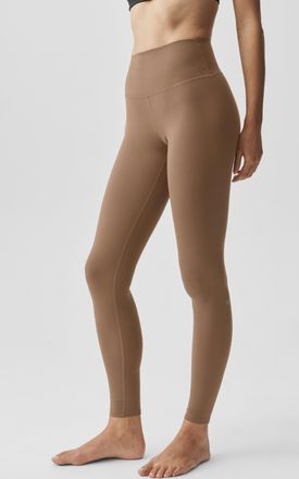 Alo Softsculpt High-Waist Legging in Java Brown, Size: Medium