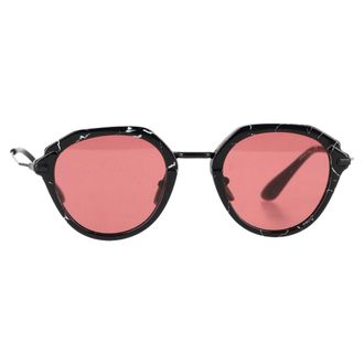 Prada Phantos 50mm Sunglasses in Black Acetate