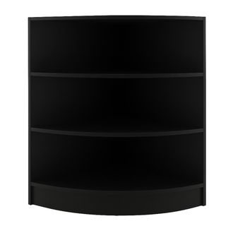MonsterShop Retail Shop Corner Counter LM60 - Black
