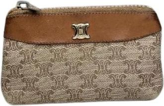 Celine Pre-owned Vintage Mini Tas - Dames - Vintage Mini Tas - Beige - ONE Size - Leer - Vintage